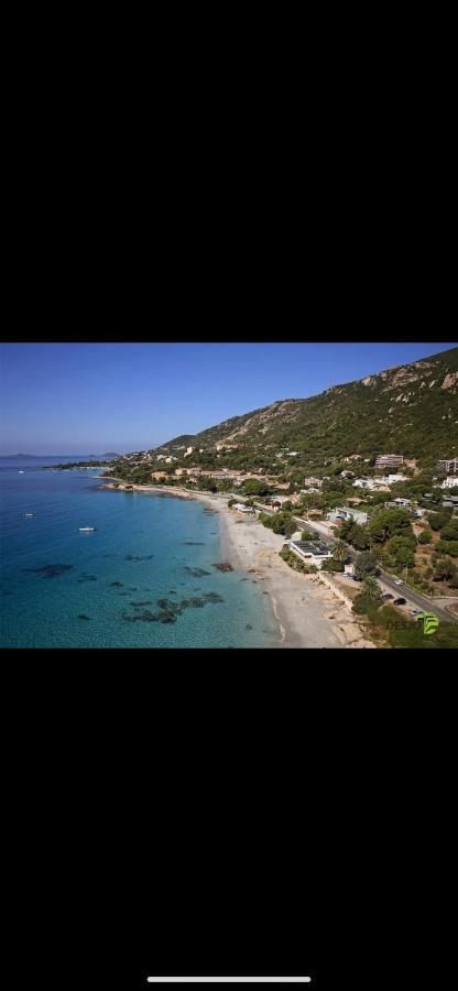 Ajaccio magnifique T2 37m2 centre ville vue mer au bord de la plage Neuf 4 couchages balcon parking privé fermé Clim wifi Exterior foto